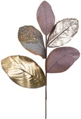 Ветка искусственная Металлический пурпур 58см