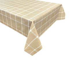 Клеенка Dekorelle Adele590 140см бежевый, ПВХ