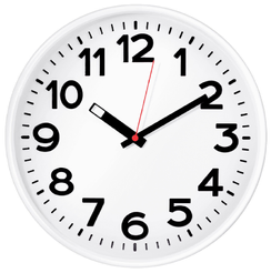 Часы настенные 78771783 d=30,5 белый