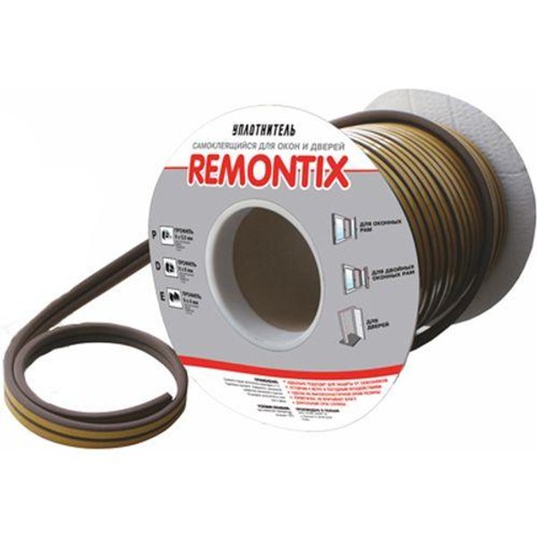 Уплотнитель Remontix Е150 двойной черный 0,5п/м