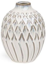 Ваза Bronco керамика серый 20см