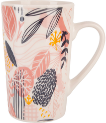 Кружка Nouvelle Home Floristry Розовая нежность 380мл фарфор