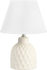 Лампа настольная Rivoli Muriel 7550-501 1х Е14 40Вт керамика белая с абажуром