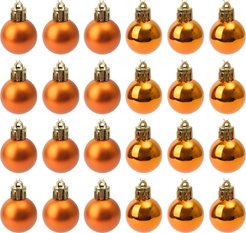 Набор шаров 24шт 3см медный, глянец/матовые, SYQA-0124009