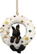 Украшение подвесное Зайчик черный 4,2x6,8x2,1см 89342 Украшение подвесное Зайчик черный 4,2x6,8x2,1см 89342