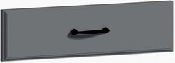 Фасад д/ящика под духовку Регина24 44,6х11,8х1,6см ФД-45 Серый матовый