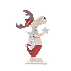 Украшение из дерева Лось 19х11см SYMZPA-4421118