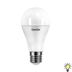 Лампа светодиодная Camelion LED E27 A60 (груша) 3000K 14Вт 220В теплый свет