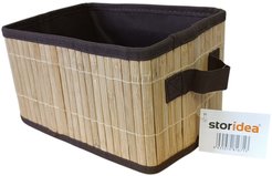 Корзинка декоративная складная Storidea 17х20х30см бамбук