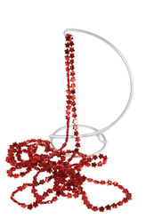 Бусы новогодние 270х0,8см красный SYZLA-222112