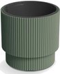 Кашпо Milly d39,5см h37,5см V20/38л зеленый, с вкладышем