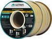 Уплотнитель Ultima D100, 9x8мм двойной самоклеящийся белый 0,5п/м