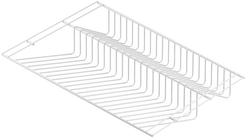Обувница-полка сетчатая 2-х ярусная Larvij 60,3х40,4х9,2см белый