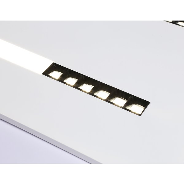 Панель светодиодная накладная в стиле техно Ambrella light DPS1070 WH белый 48W 4000K IP20 