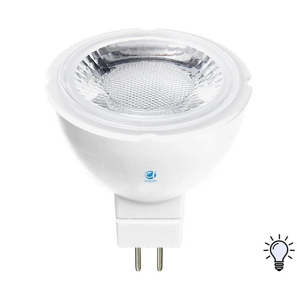 Лампа светодиодная Ambrella 7W GU5.3 4200K свет нейтральный белый