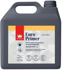 Грунтовка укрепляющая EURO PRIMER концентрат 1:3 (3л)