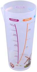 Стакан мерный 500мл пластик