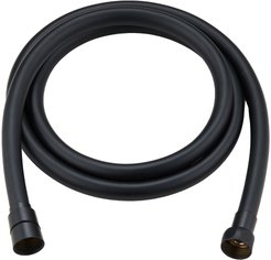 Шланг для душа 1,6м Milardo Essential 180P16BM19 ПВХ черный матовый