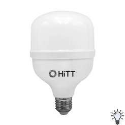Лампа светодиодная HiTT-HPL-75-230-E27-4000 Нейтральный белый 75Вт 4000К 7700Лм 140х191мм (7010023)