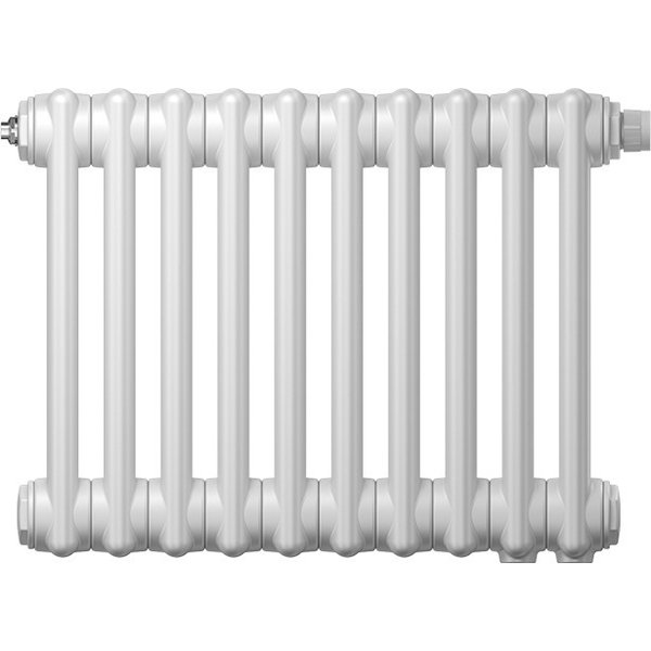 Радиатор стальной трубчатый Zehnder Charleston Retrofit 3037, 14 сек.1/2 бок.подк. RAL9016 (белый)