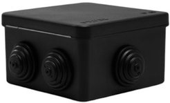 Коробка распаячная Dynel 80х80х50мм черная IP55 