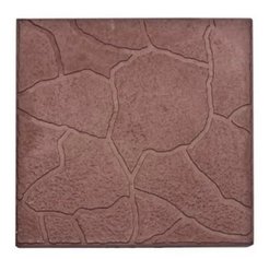 Плитка тротуарная тучка 300х300х30мм коричневая