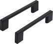 Ручка-скоба BL матовый черный StahlBuro A302-96 2шт
