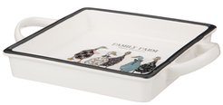 Блюдо с ручками Lefard Family farm 25,5х18х4см фарфор