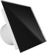Панель вентилятора AEON D100/125 179х179 стекло глянцевое черное (Black classic) DICITI