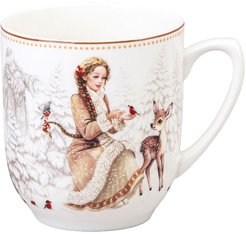 Кружка Lefard Морозко 380мл фарфор