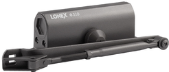 Доводчик Lonex 310 15-60кг графит