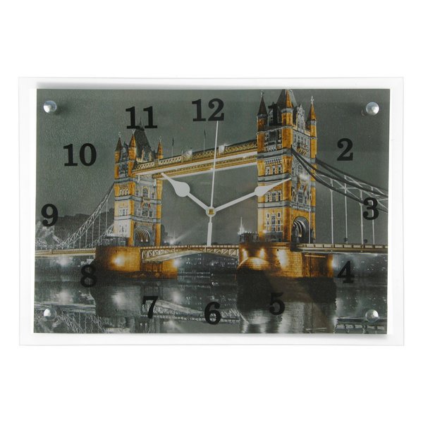 Часы настенные Город Тауэрский Мост 25х35 см микс 