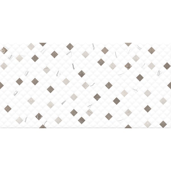 Плитка настенная Siluet 50х25см белая мозаика 1,375м²/уп (GT125VG)