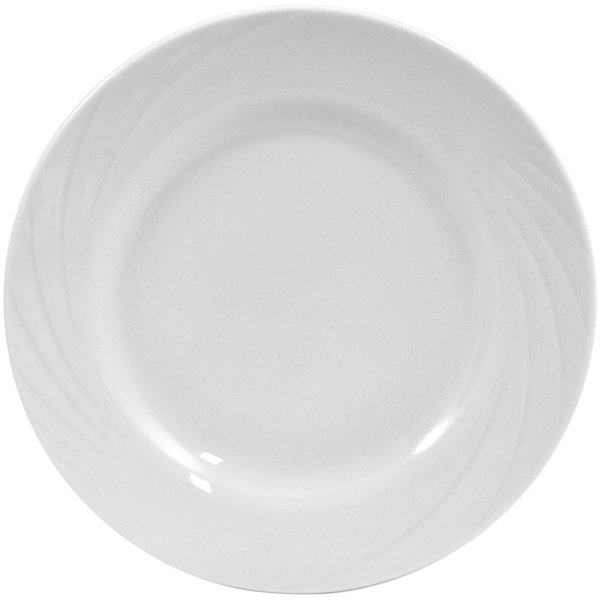 Тарелка десертная ДФЗ Голубка 17,5см белый, фарфор