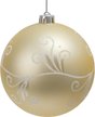 Шар с узором 15см золото, матовый JNPM25-27 Шар с узором 15см золото, матовый JNPM25-27