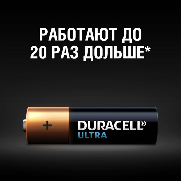 Батарейка алкалиновая Duracell Ultra Power АА/LR6 8шт