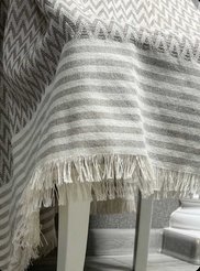 Покрывало жаккард FAMILY 210x215 бежевый
