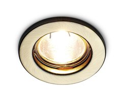 Светильник точечный встраиваемый Ambrella light FT9210 SB GU5.3 бронза