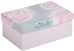 Коробка прямоугольная Цветы 27х17,5х9,5