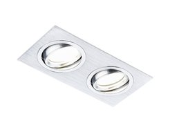 Светильник точечный встраиваемый AMBRELLA LIGHT A601/2 MR16 AL алюминий