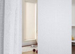 Тюль лен однотонный TC 2DX1218-w L ut белый 280см