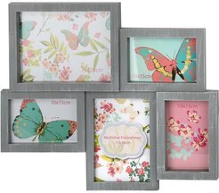 Фоторамка на 5 фото пластиковая мульти Image Art PL53-5 серый