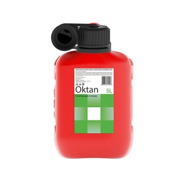 Канистра для топлива Oktan 5л цвет красный