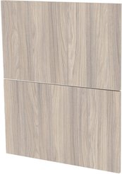 Комплект фасадов (2 ящика) ЛДСП Микс 59,6х71,6х1,6см Блэквуд сатиновый