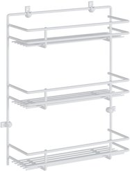 Полка универсальная 3-х ярусная Найди 37,8х31х10,3см металл, белый