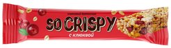 Батончик So Crispy Клюква 40г