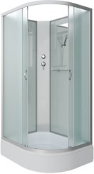 Кабина душевая Niagara Classic NG-33094-14LBK (100х90х200) средний поддон(26см), стекло матовое,4 места