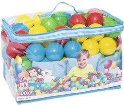 Набор шариков д/игрового центра 6,5см (100шт) 52027