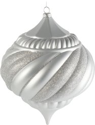Украшение фигурное Луковица 18х15см, серебро, SYQC-0123008