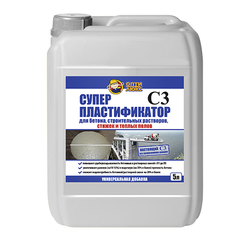 Суперпластификатор Оптилюкс для бетонов и строительных растворов 6кг/5л канистра П/Э